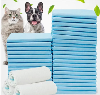 ODM 5 στρώματα Pet Underpads 60*45cm μη υφαμένα μίας χρήσης μαξιλάρια σκυλιών επιφάνειας