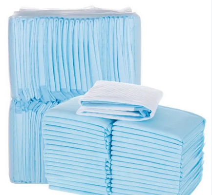 ODM 5 στρώματα Pet Underpads 60*45cm μη υφαμένα μίας χρήσης μαξιλάρια σκυλιών επιφάνειας
