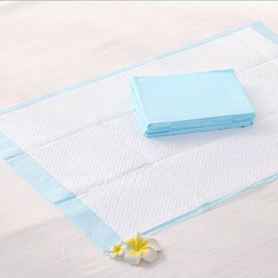 Ξηρό μίας χρήσης κρεβάτι Underpads 80*160cm απορρόφησης επιφάνειας κάλυψη πλέγματος
