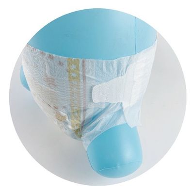 Ξηρές πάνες μωρών Hypoallergenic με το τρισδιάστατο κανάλι πρόληψης διαρροών